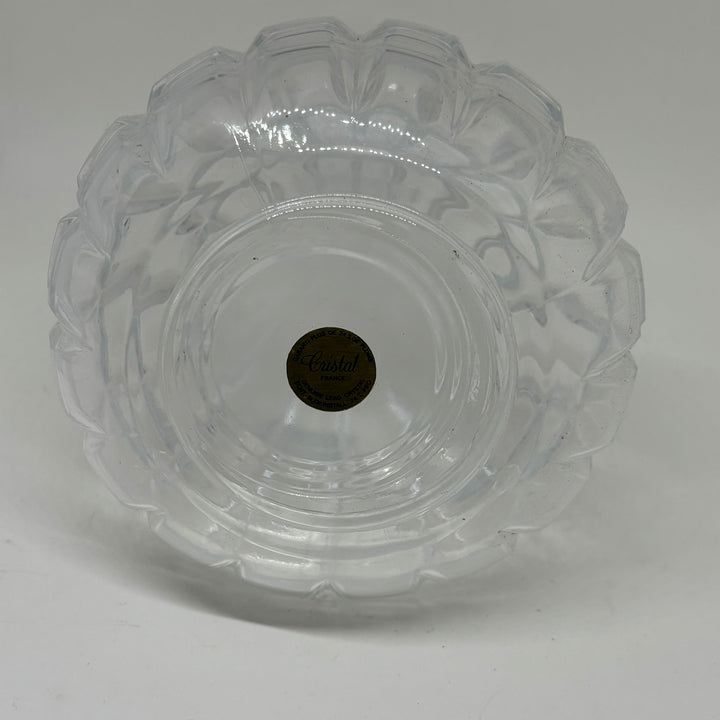 Vintage French Crystal Decanter Genuine Lead Crystal 8.5"