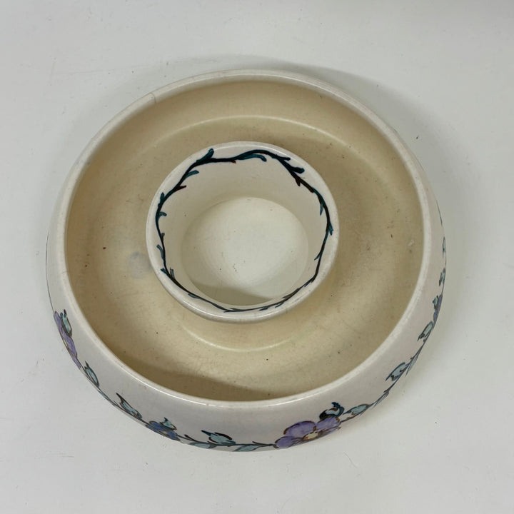 Vintage Round Posey Vase Axe Vale Pottery