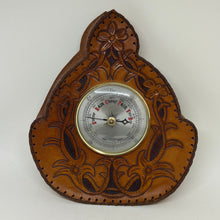 Load image into Gallery viewer, Vintage English Barometer in Leather Casing