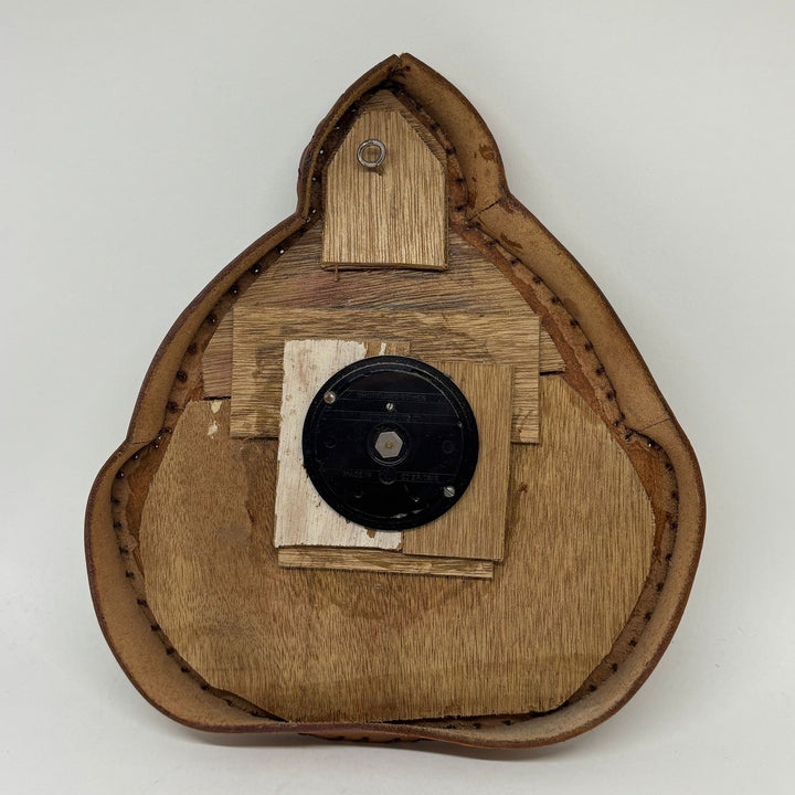 Vintage English Barometer in Leather Casing