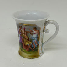 Load image into Gallery viewer, Vintage Miniature Mug Pastoral Motif 2.5"