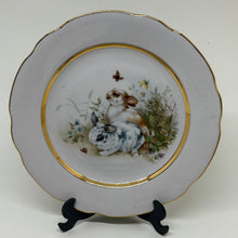 Load image into Gallery viewer, Vintage AJL Bone China Rabbit Plate 6.75"
