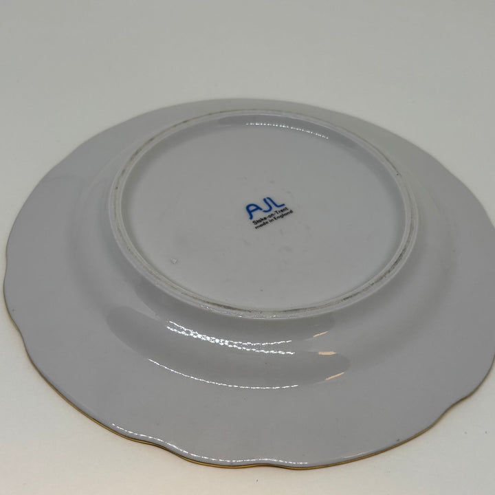 Vintage AJL Bone China Rabbit Plate 6.75"
