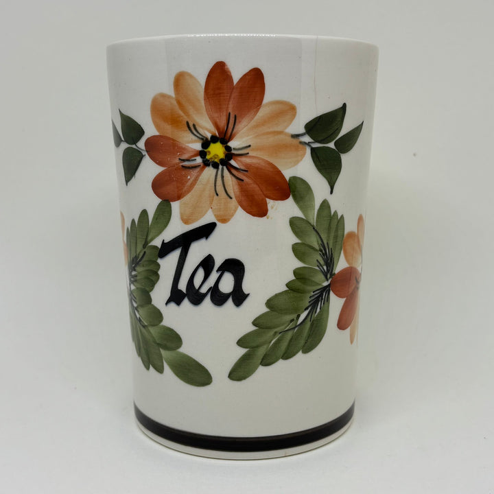 Vintage Raymond Potteries Ceramic Tea Canister