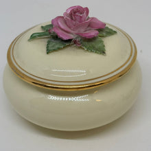 Load image into Gallery viewer, Vintage Lidded Trinket Dish Adderley Floral