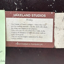 Load image into Gallery viewer, Vintage Lakeland Studios Witley Handcrafted 3D Decorative Plaque