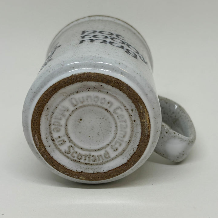 Dunoon Ceramics 'Hot Toddy' Recipe Glenfiddich Mug Made in Scotland