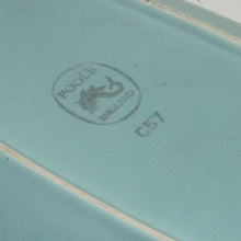 Load image into Gallery viewer, Vintage Twintone Speckled Poole Pottery Cucumber Dish 12.5" C75 Pattern