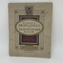 Load image into Gallery viewer, John Player &amp; Sons Cigarette Cards Album King George VI Coronation 1937