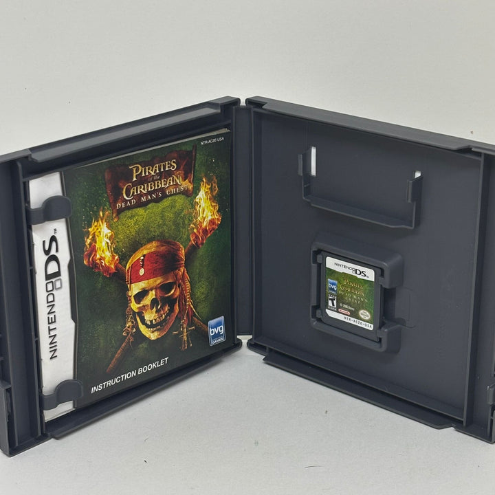 NintendoDS Pirates of the Caribbean Dead Man's Chest Game, Manual & Box