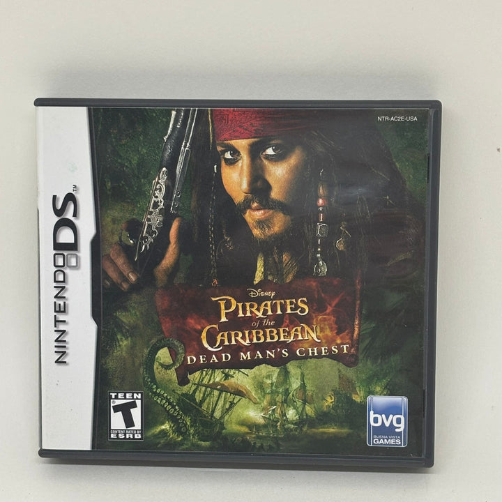 NintendoDS Pirates of the Caribbean Dead Man's Chest Game, Manual & Box