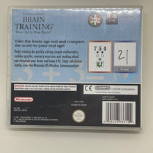Load image into Gallery viewer, NintendoDS Brain Training Game Cartridge, Manual &amp; Box