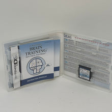 Load image into Gallery viewer, NintendoDS Brain Training Game Cartridge, Manual &amp; Box