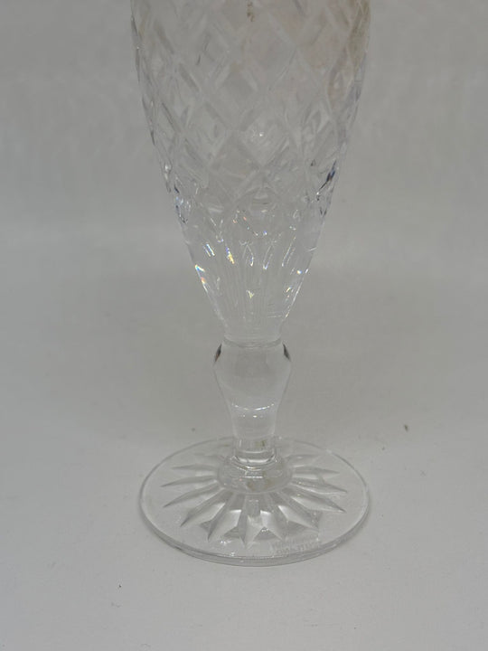Vintage Crystal Bud Vase 8"