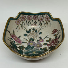 Load image into Gallery viewer, Vintage Floral Chinese Bowl Made in Macau