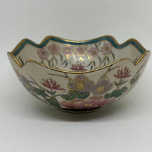 Load image into Gallery viewer, Vintage Floral Chinese Bowl Made in Macau