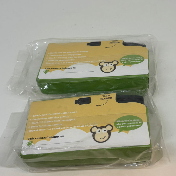 Pair of Disposable Cameras Unopened 18 Photos Each