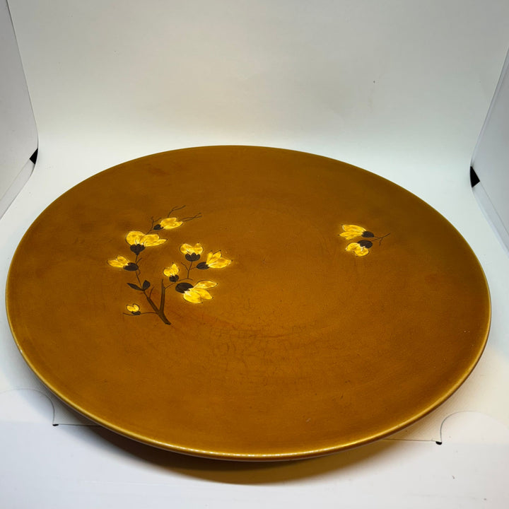 Vintage French Longchamp Hand Painted Decorative Plate
