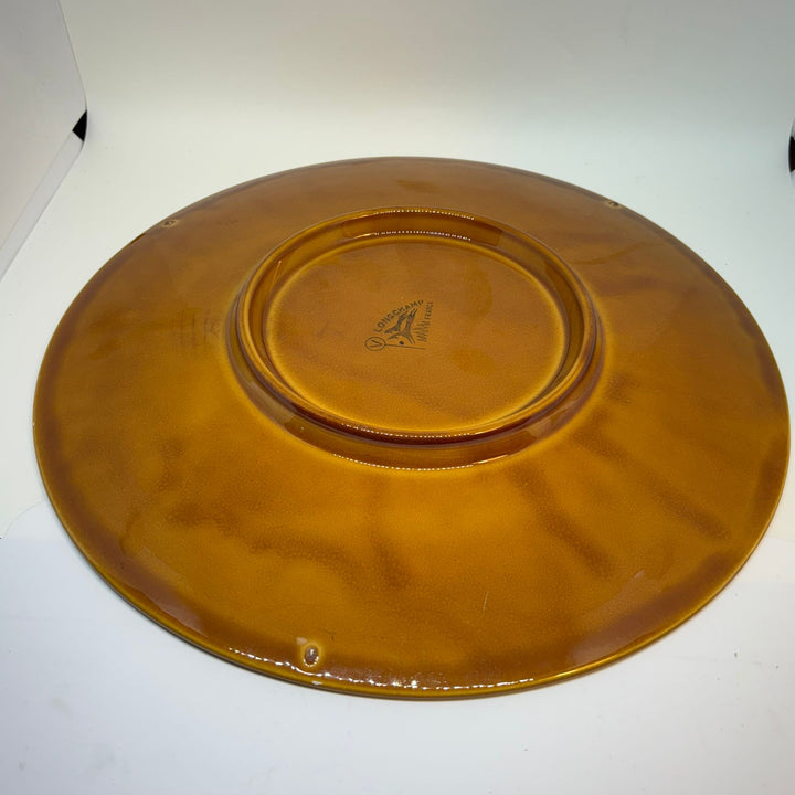 Vintage French Longchamp Hand Painted Decorative Plate