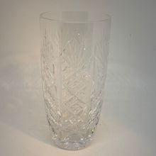 Load image into Gallery viewer, Small Cut Crystal Vase Diamond Pineapple Pattern