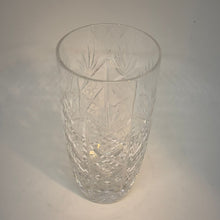 Load image into Gallery viewer, Small Cut Crystal Vase Diamond Pineapple Pattern