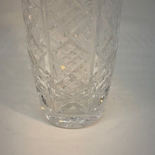 Load image into Gallery viewer, Small Cut Crystal Vase Diamond Pineapple Pattern