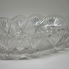 Load image into Gallery viewer, Vintage Crystal Bowl Dish 10"