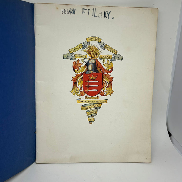 Vintage King George VI Queen Elizabeth Coronation Program Booklet 1937