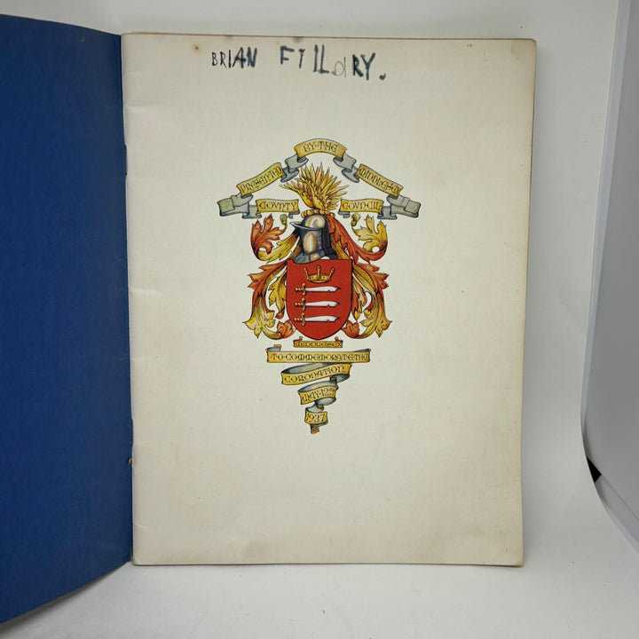 Vintage King George VI Queen Elizabeth Coronation Program Booklet 1937