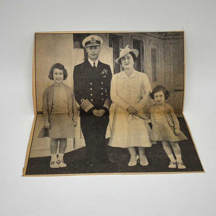 Vintage King George VI Queen Elizabeth Coronation Program Booklet 1937