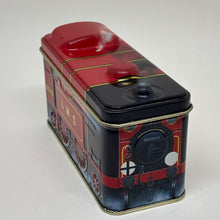 Load image into Gallery viewer, Vintage Collectible Silver Crane Tank Engine Train Tin