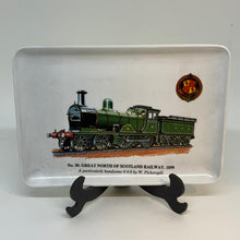 Load image into Gallery viewer, Vintage Great North of Scotland Railway Locomotive Tray