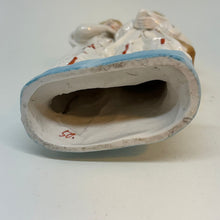 Load image into Gallery viewer, Vintage Hand-Painted Postwoman and Child Figurine
