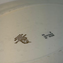 Load image into Gallery viewer, Vintage Wedgwood &amp; Co. Maroon &amp; Gold Medium Serving Platter