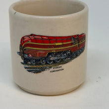 Load image into Gallery viewer, Vintage Mug LMS Coronation Locomotive by William Stanier Egg Cup