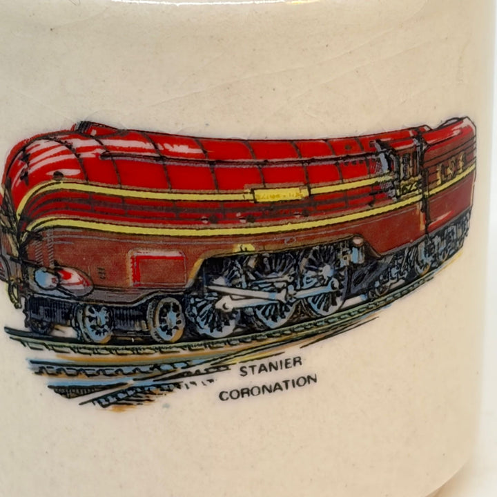 Vintage Mug LMS Coronation Locomotive by William Stanier Egg Cup