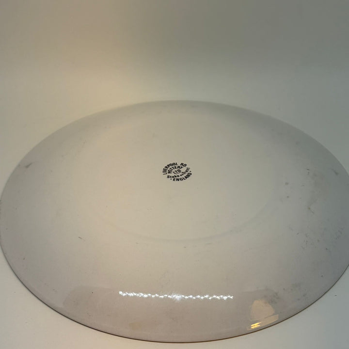 Vintage Plate Derick Brown Locomotive Liverpool Road Pottery