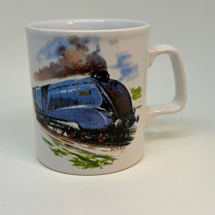 Vintage Derick Brown Locomotive Mug