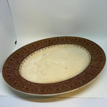 Load image into Gallery viewer, Vintage Wedgwood &amp; Co. Maroon &amp; Gold Large Serving Platter