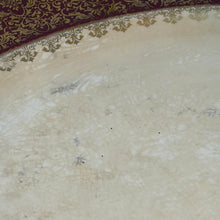 Load image into Gallery viewer, Vintage Wedgwood &amp; Co. Maroon &amp; Gold Large Serving Platter
