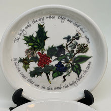 Load image into Gallery viewer, Pair of Portmeirion Christmas Trinket Dishes The Holly &amp; The Ivy