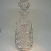 Load image into Gallery viewer, Vintage Crystal Carafe with Stopper