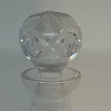 Load image into Gallery viewer, Vintage Crystal Carafe with Stopper