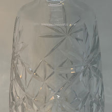Load image into Gallery viewer, Vintage Crystal Carafe with Stopper