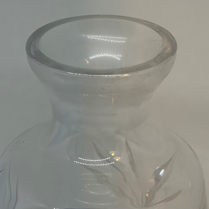 Vintage Crystal Carafe with Stopper