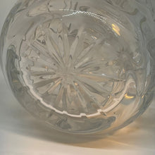 Load image into Gallery viewer, Vintage Crystal Carafe with Stopper