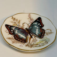 Load image into Gallery viewer, Pair of Vintage Fine Bone China Butterfly Trinket Dishes