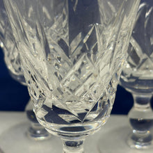 Load image into Gallery viewer, Set of 5 Vintage Crystal Aperitif Glasses