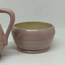 Load image into Gallery viewer, Vintage Govancroft Pink Creamer and Sugar Bowl Set