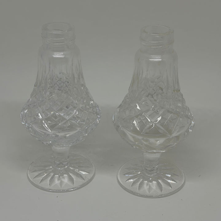 Vintage Waterford Crystal Lismore Footed Salt & Pepper Shaker (NO LIDS)